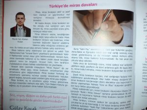 Türkiye'de Miras Davaları - Murat Can Atakan